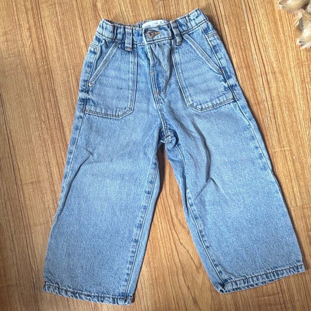 Zara Light Blue Kids Jeans